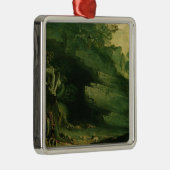 Ornement Carré Argenté Cadmus et le dragon (Droite)