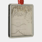 Ornement Carré Argenté Canal de Morris (Droite)