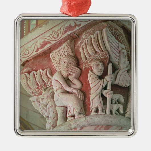 Ornement Carré Argenté Capital du choeur de 'Babilonia (Devant)