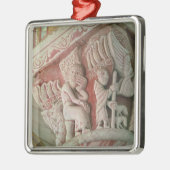 Ornement Carré Argenté Capital du choeur de 'Babilonia (Gauche)