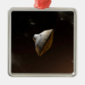 Ornement Carré Argenté Capsule d'Aérocoque du Laboratoire des sciences de (Devant)