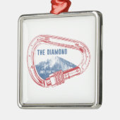 Ornement Carré Argenté Carabines de Long (Gauche)