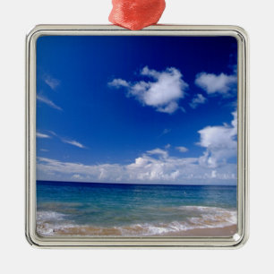 Ornement Carré Argenté Caraïbes, Petites Antilles, Indes occidentales,