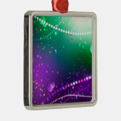 Ornement Carré Argenté Carthagène Solive Purple (Droite)