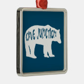 Ornement Carré Argenté Cave Junction Oregon Bear (Droite)