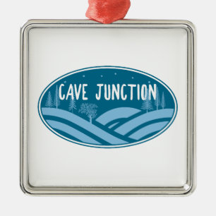 Ornement Carré Argenté Cave Junction Oregon Dehors