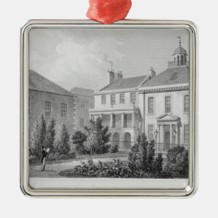 Ornement Carré Argenté Chambres sur le carré des chirurgiens, Edimbourg