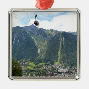 Ornement Carré Argenté Chamonix
