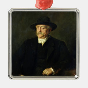 Ornement Carré Argenté Chancelier Otto von Bismarck, 1849