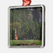 Ornement Carré Argenté Chapelle de Yosemite (Gauche)