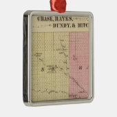 Ornement Carré Argenté Chasse, Hayes, Dundy, et Hitchcock, Nébraska (Droite)