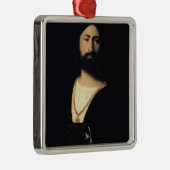 Ornement Carré Argenté Chevalier de l'ordre de Malte (Droite)