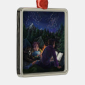 Ornement Carré Argenté Chevaliers d'été (Droite)