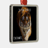 Ornement Carré Argenté Cincinnati - (Droite)