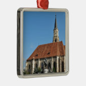 Ornement Carré Argenté Cluj Napoca, Roumanie (Droite)