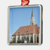 Ornement Carré Argenté Cluj Napoca, Roumanie (Gauche)