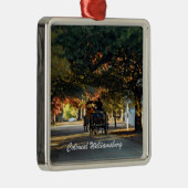 Ornement Carré Argenté Colonial Williamsburg (Droite)