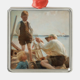 Ornement Carré Argenté Constructeurs navals (par Albert Edelfeel)