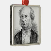 Ornement Carré Argenté Cornélius Vanderbilt, c.1877 (Droite)