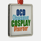 Ornement Carré Argenté Cosplay mignon (Droite)