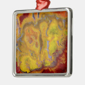 Ornement Carré Argenté Crayola Jasper (Gauche)