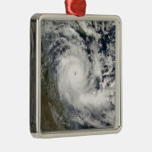 Ornement Carré Argenté Cyclone Ingrid (Droite)