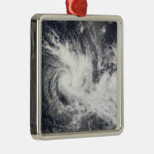 Ornement Carré Argenté Cyclone tropical Daman (Droite)