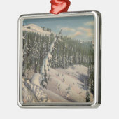 Ornement Carré Argenté d'Alene de Coeur, identification - d'Alene de (Gauche)