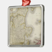 Ornement Carré Argenté Danemark 3 (Gauche)