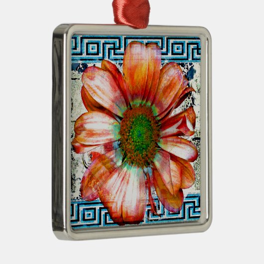 Ornement Carré Argenté Danse ancienne (Droite)