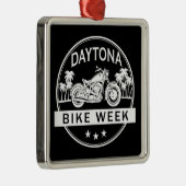Ornement Carré Argenté Daytona Moto Week (Droite)