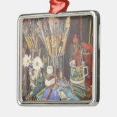 Ornement Carré Argenté De studio toujours la vie 2012 (Gauche)