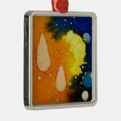 Ornement Carré Argenté Décès Polychromoptique par Michael Moffa (Droite)