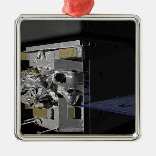 ORNEMENT CARRÉ ARGENTÉ DERNIÈRE (Devant)