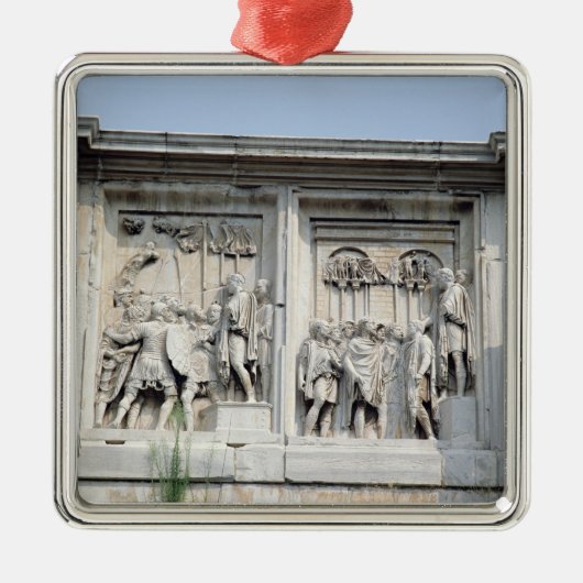 Ornement Carré Argenté Détail de la voûte Constantine (Devant)