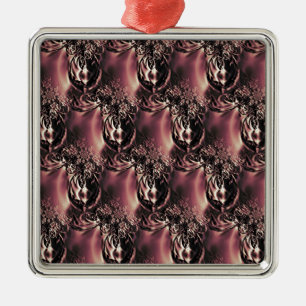 Ornement Carré Argenté Dex