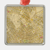 Ornement Carré Argenté Dorchester, le Massachusetts 4 (Devant)