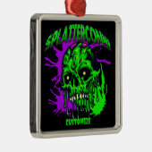 Ornement Carré Argenté Dresden Fans SplatterCon (Droite)