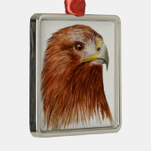 Ornement Carré Argenté Eagle d'or 2011 (Droite)