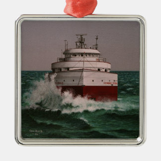 Ornement Carré Argenté Edmund Fitzgerald par Tom Rock