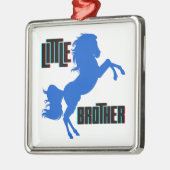 Ornement Carré Argenté Élevage du petit frère (Gauche)