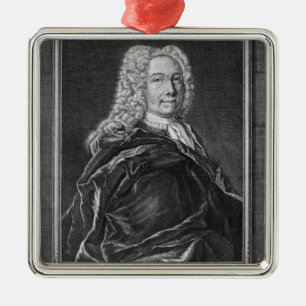 Ornement Carré Argenté Emanuel Swedenborg