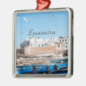 Ornement Carré Argenté Essaouira - Maroc (Gauche)