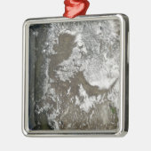 Ornement Carré Argenté États-Unis (Gauche)