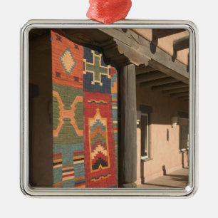 Ornement Carré Argenté États-Unis, Nouveau-Mexique, Taos : Kit de galerie