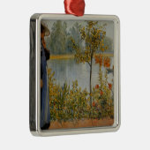 Ornement Carré Argenté Été indien de la Saint-Martin (Droite)