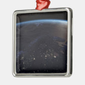 Ornement Carré Argenté Europe du Nord (Gauche)