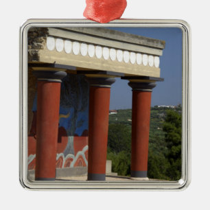 Ornement Carré Argenté Europe, Grèce, Crète (alias Kriti), Héraklion