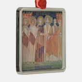 Ornement Carré Argenté Évêque de octroi de Constantine IV privilèges (Droite)