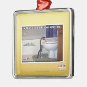 Ornement Carré Argenté ew (Gauche)